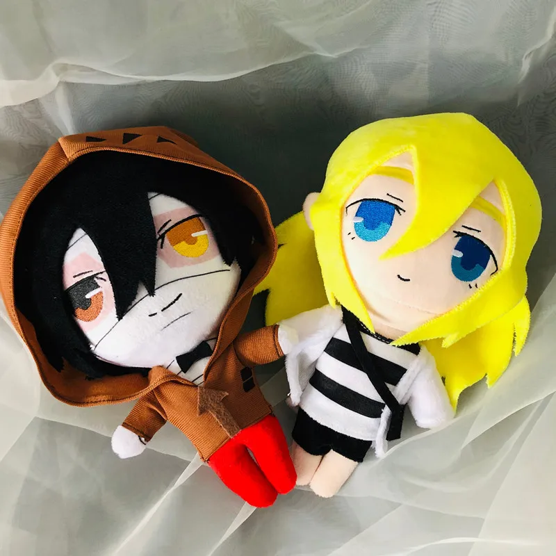 Аниме игра ангелы смерти плюшевая кукла милая Рэйчел Гарднер Айзек Фостер мягкая