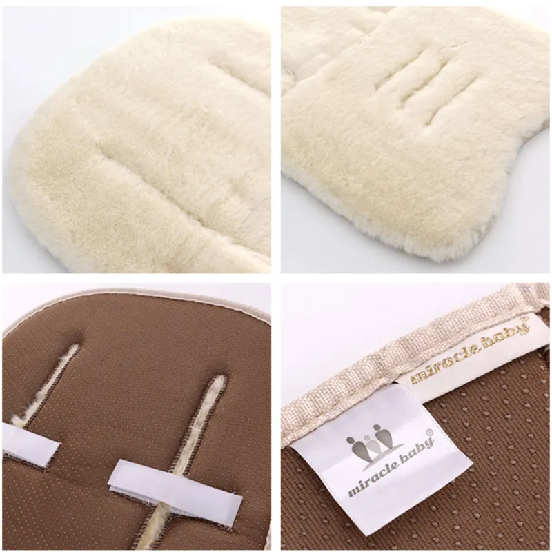 Зимняя искусственная подушка для сиденья из кроличьего меха коврик детского