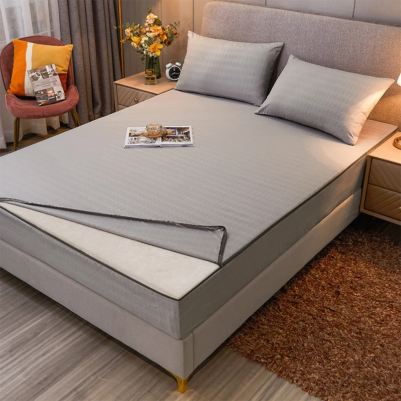 Наматрасник с молнией шесть сторон все включено татами чехол на матрас