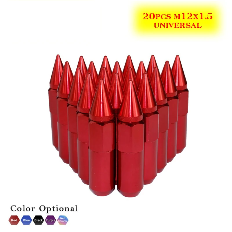 20 шт. автомобильные гайки для колес m12x1 5|Гайки и болты| |