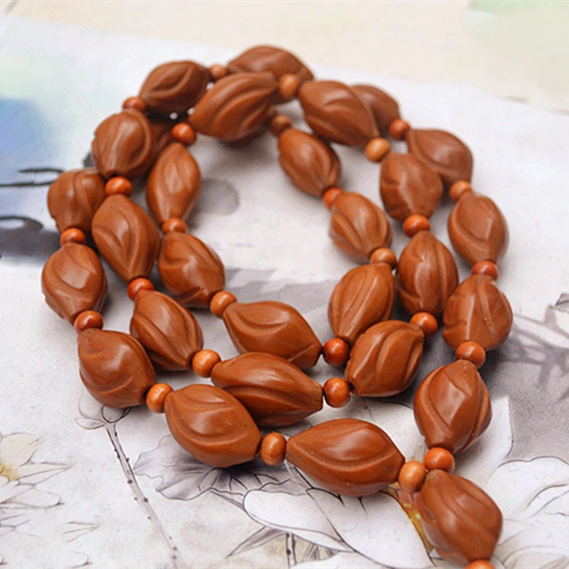 Оптовая продажа натуральный оливкового Цета браслеты из ракушек резьба