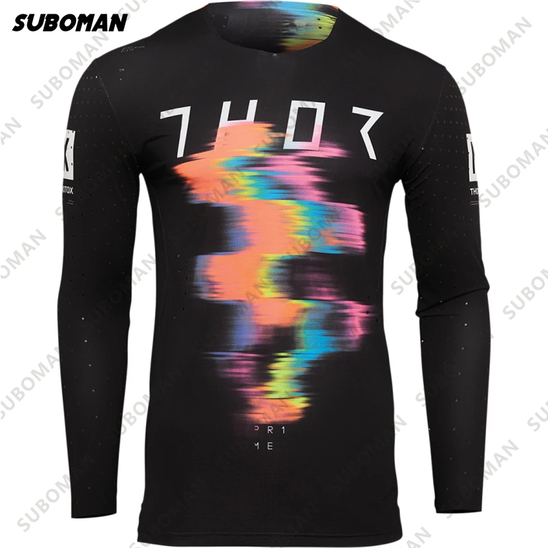 

2022 THOR enduro mountainbike BMX bike männer langarm radfahren trikots atmungs riding jersey ciclismo angeln kleidung