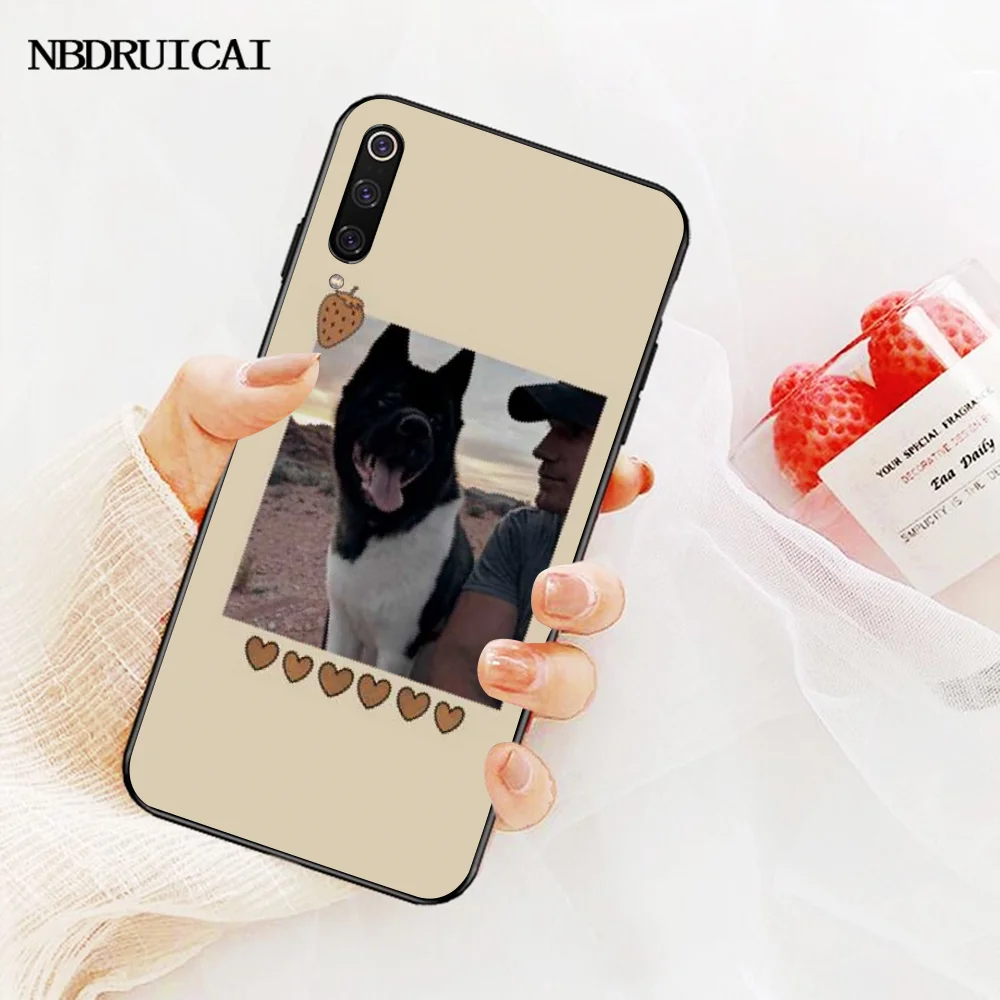 NBDRUICAI Япония Собака Акита окрашенный клиент высокое качество чехол для телефона