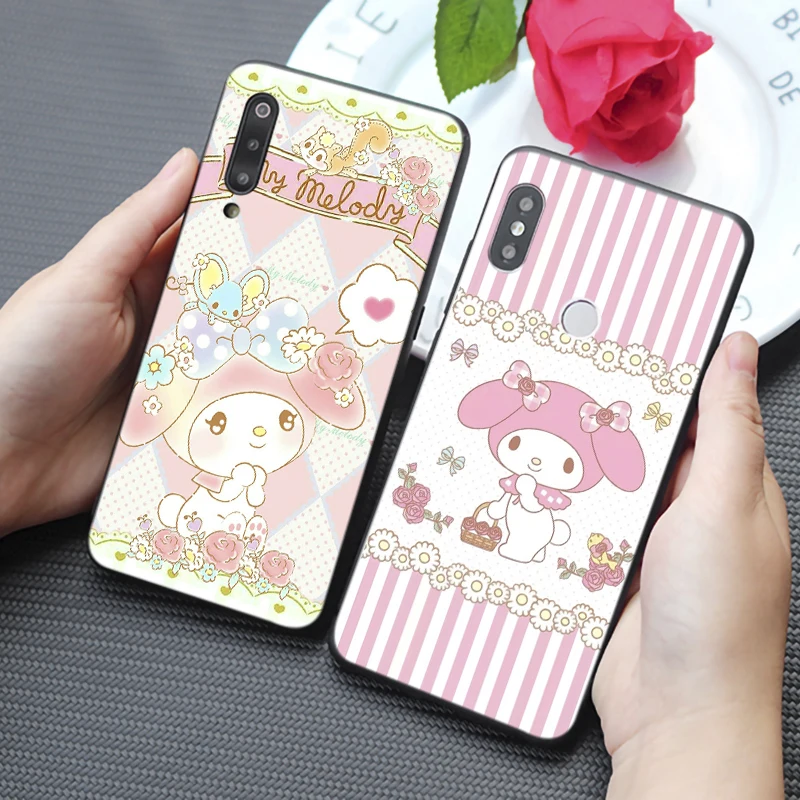 My Melody little twin stars cute Soft Silicone Phone Case for xiaomi mi 10 pro 9 9t se 8 pocophone f1 mix 3 |