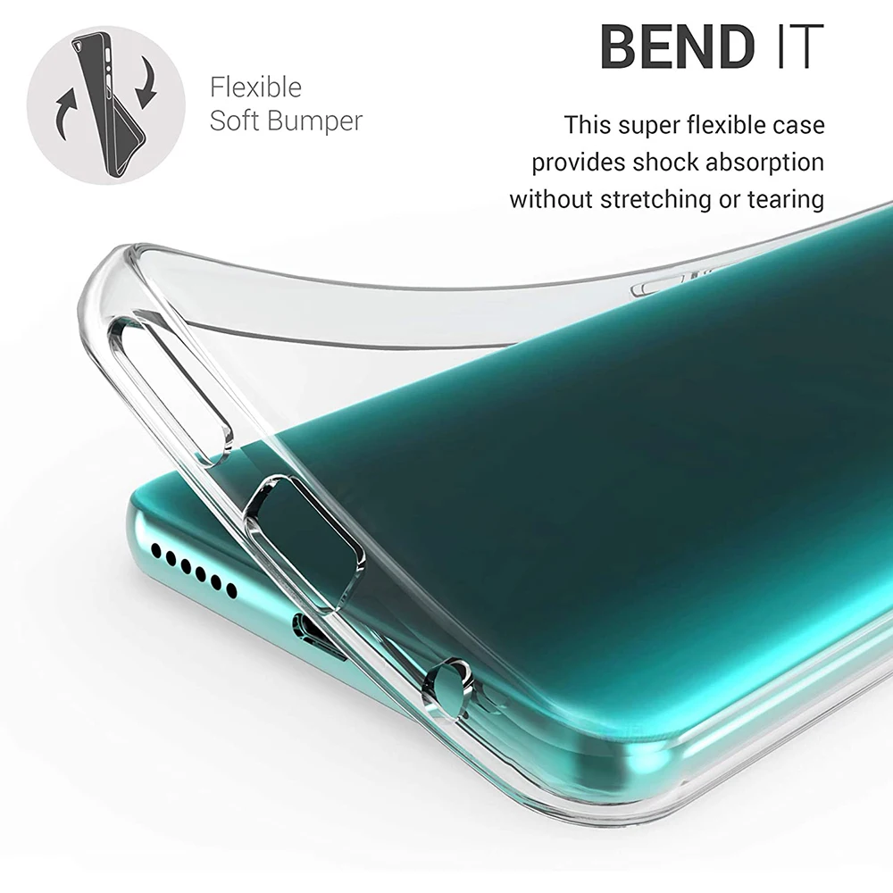 High Quality Transparent Phone Case for Motorola G9 Play Power G 5G Plus Soft TPU Mobile Back Cover Moto G9Play G9Plus Clear Bag