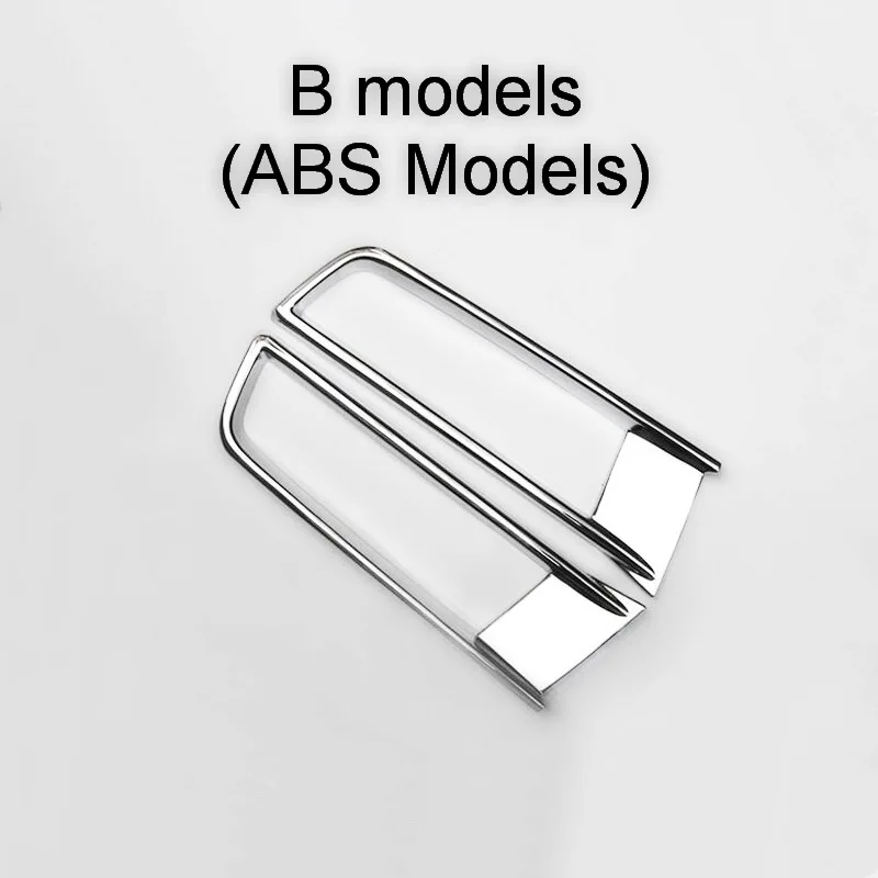 2 шт. автомобильный стиль сделай сам новинка нержавеющая сталь/ABS передний/задний