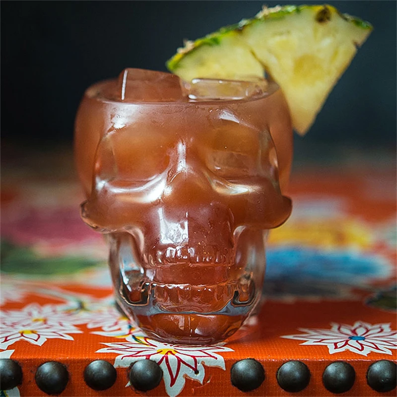 350 мл бокал в виде черепа для коктейлей пива виски форме стакан вина головка
