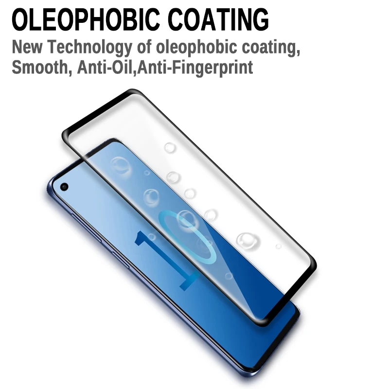 Защитное стекло закаленное 3D для Samsung Galaxy S10 | Мобильные телефоны и аксессуары