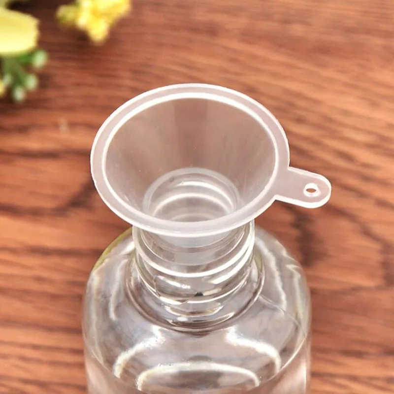 10 Pieces/set of Mini Transparent Plastic Laboratory Diffuser Funnel Juice Dropper Bottle Liquid Essential Oil Filling Tool | Канцтовары