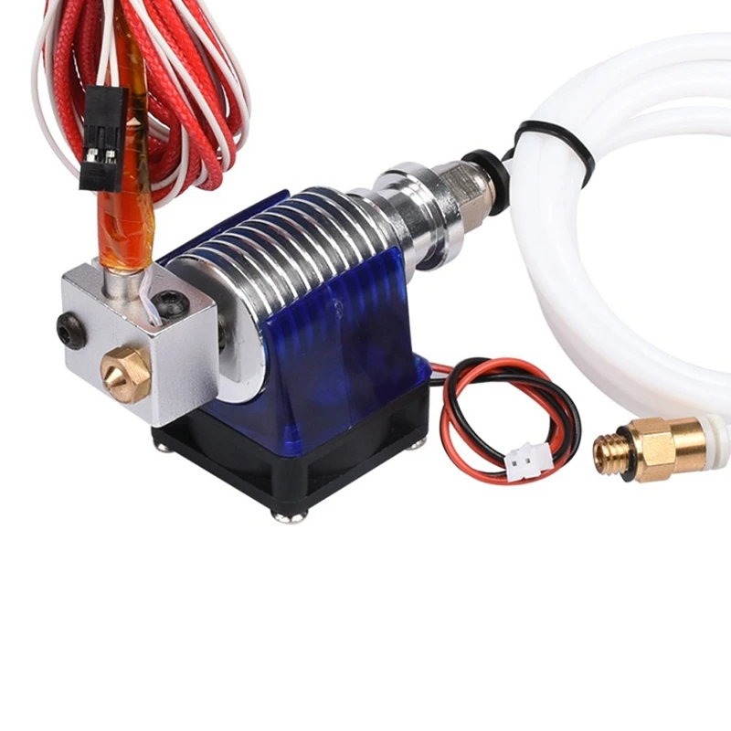 

V6 Hot End Full Kit 1.75Mm 12V Bowden/Reprap 3D Printer Extruder Parts Accessories 0.4Mm Nozzle