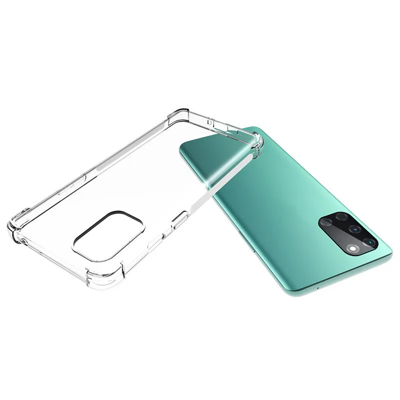 

Coque,Case For One Plus 8T Silicone Shockproof Cases OnePlus 8 T Protective Glass 1+8T Screen Protector Cover OnePlus 8T nord