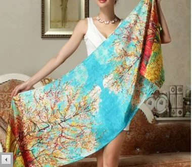 100% шелковый шарф длинный женский шаль из высококачественного шелка