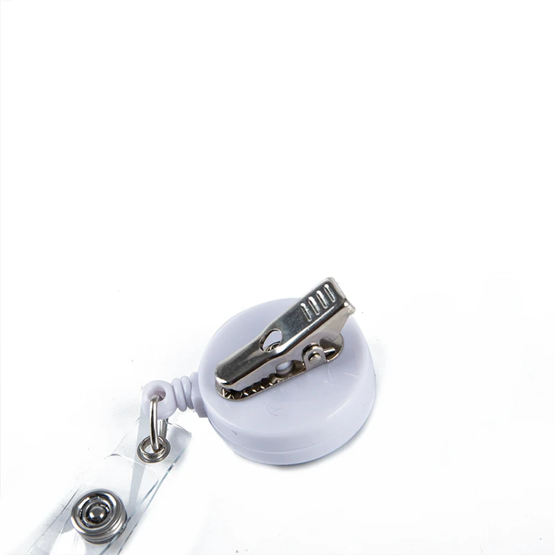

1PC Mandala Flower Retractable Doctor Nurse Badge Reel Fashion ID Badge Holder With 360 Rotating Alligator Clip