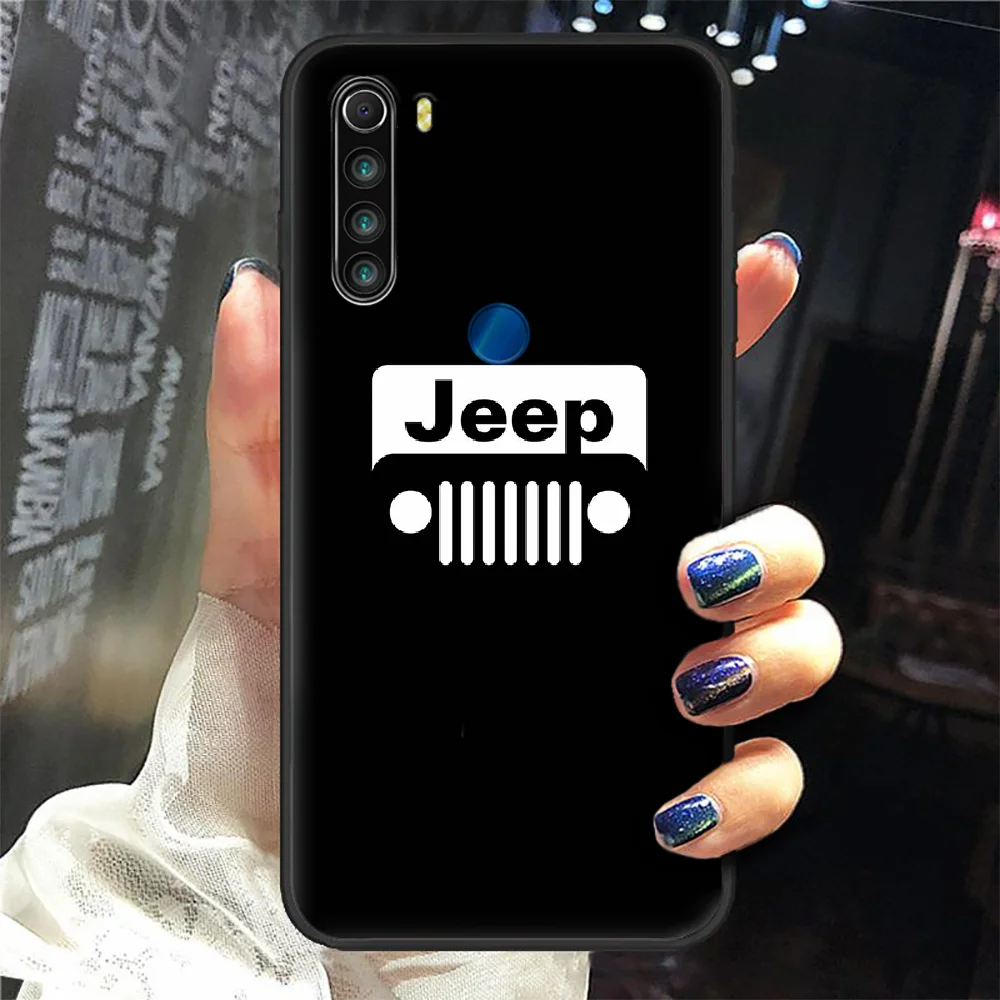 

American jeep Car logo Phone Case Cover Hull For XIAOMI Redmi 7a 8a S2 K20 NOTE 5 5a 6 7 8 8t 9 9s pro max black cell cover