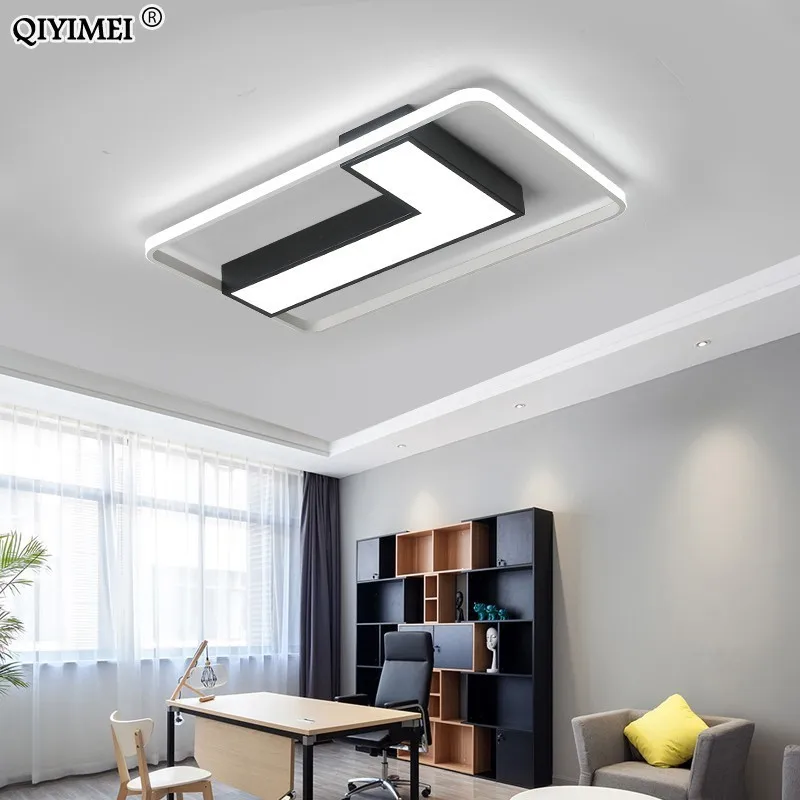 

Dimmable LED chandelier lighting living room kitchen study aluminum ceiling chandelier Lustre bedroom decoration home fixtures