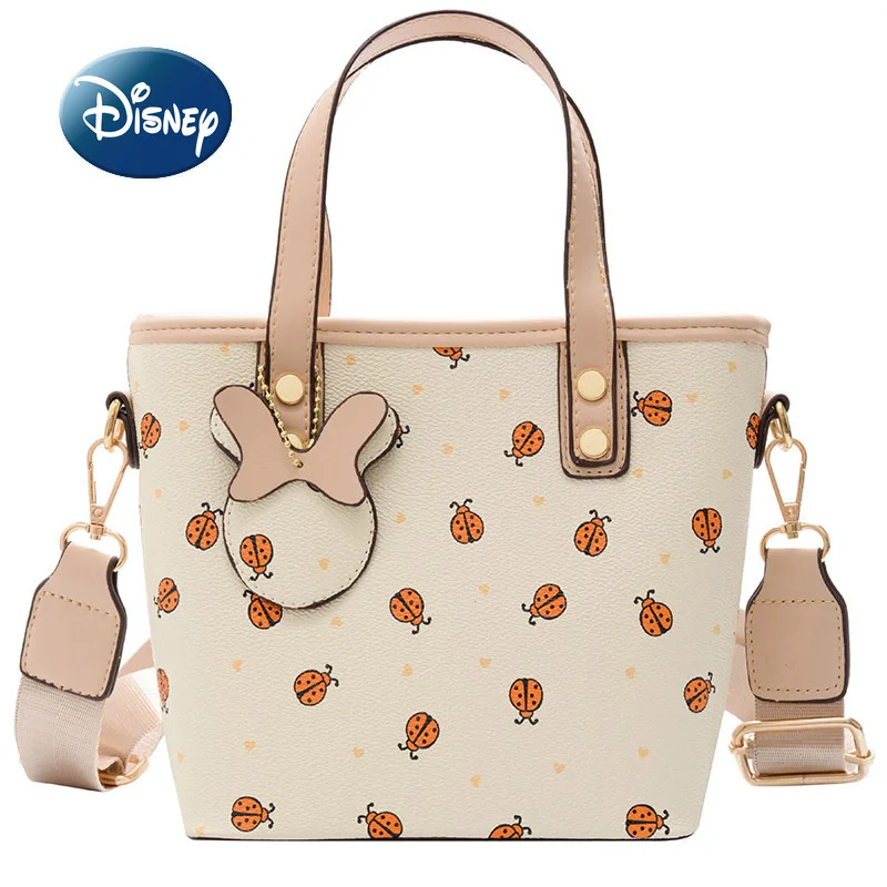 

Disney New Fashion Girls Handbags High Quality Luxury Brand Girls Shoulder Messenger Bag Large Capacity Children Messenger Bag