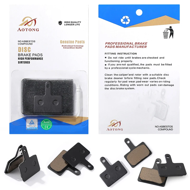 

50 Pairs Resin MTB Cycling Bike Disc Bicycle Brake Pads for Shimano B01S Deore BR M465 475 Auriga Comp Drako Aquila Hylex