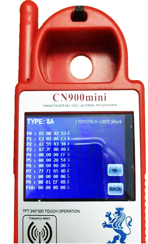 WS21-4D 128 бит чип H 8A 2013 транспондера для Toyota Rav4 Camry-2015