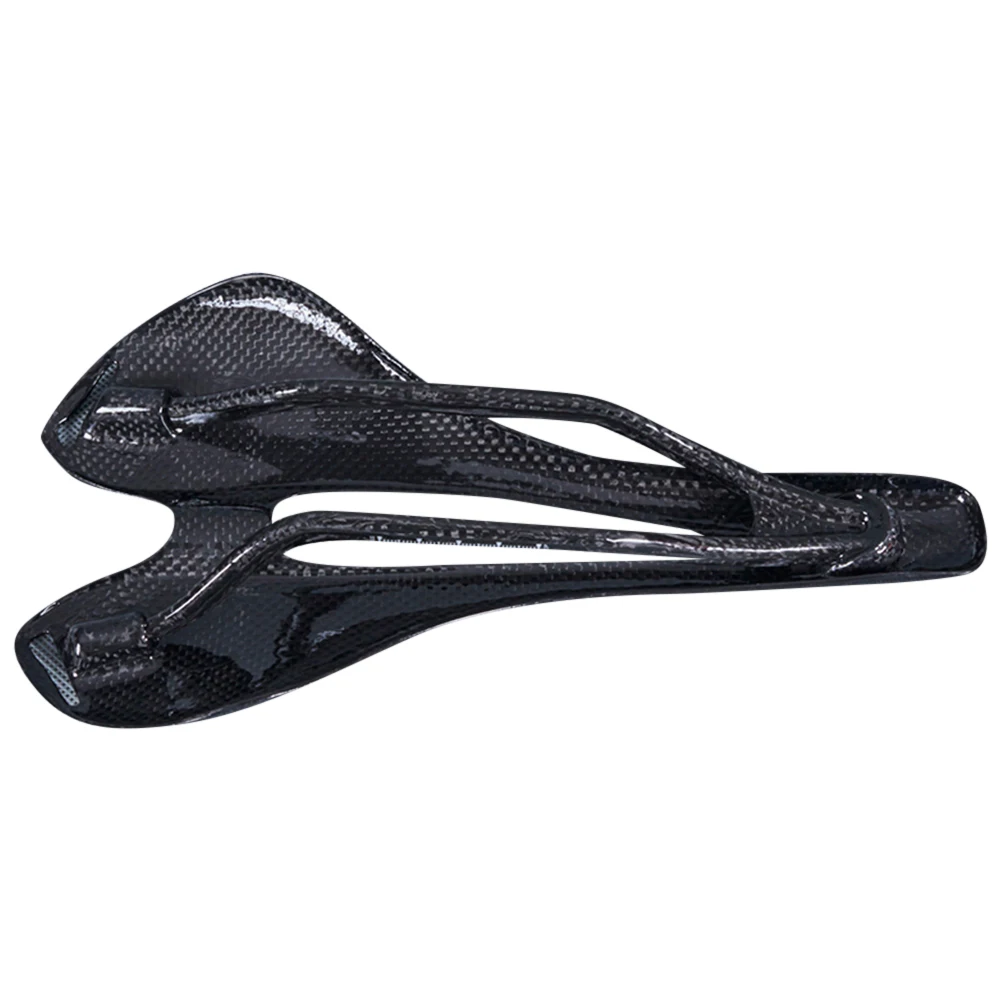 Ультралегкое Полноразмерное велосипедное седло из углеродного волокна 3K