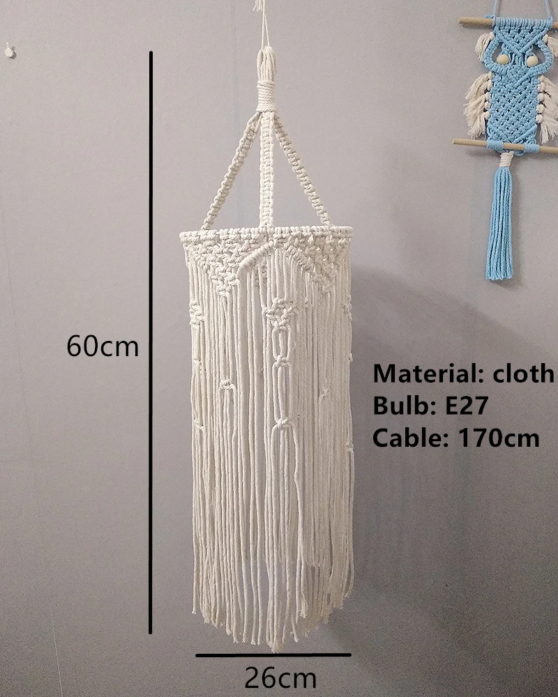 Современные белые ткани люстра для ресторана светильник спальни подвесные