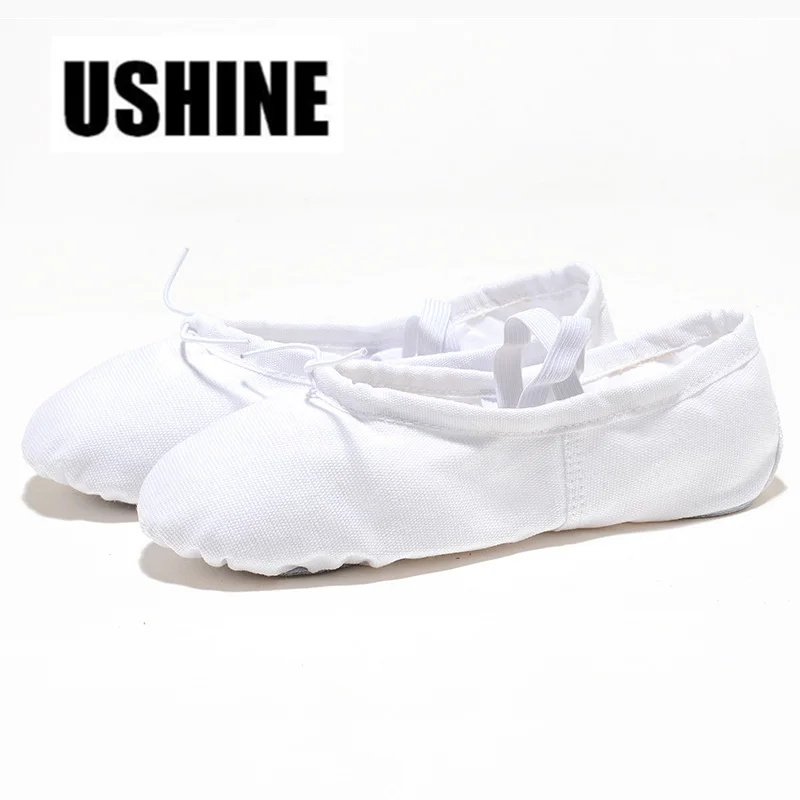 USHINE EU22 45 Профессиональный черного цвета на плоской подошве из мягкой кожи Zapatos De