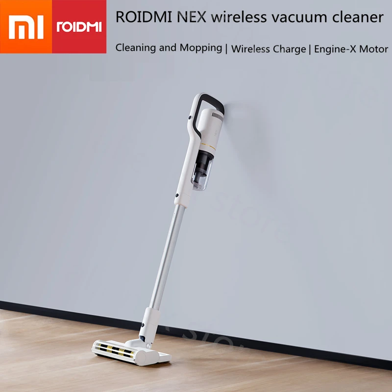 Xiaomi YOUPIN Roidmi NEX Storm Ручной беспроводной пылесос 2 в 1 очистка и мытье магнитного