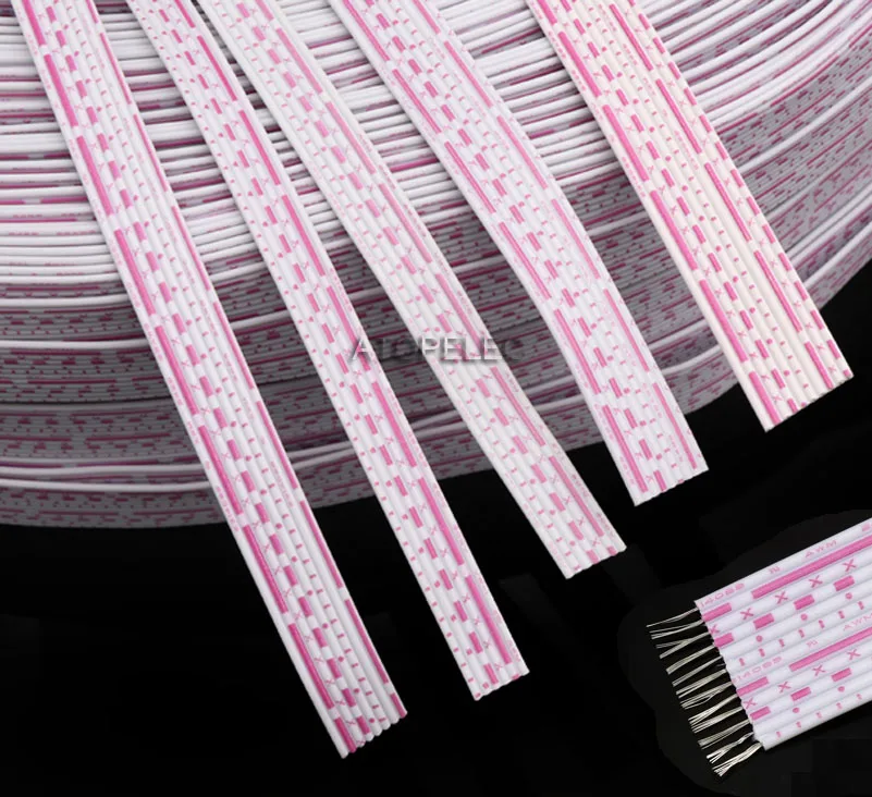 26AWG ПВХ луженый медный провод лампа Удлинительный кабель для светодиодной ленты