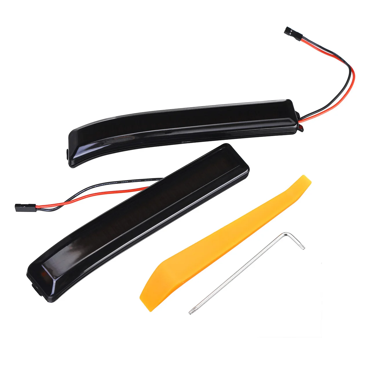 

2pcs Dynamic LED Side Mirror Marker Lights Turn Signal Indicator Light for Ford F150 F-150 2004-2014 SVT for Raptor 2010-2014