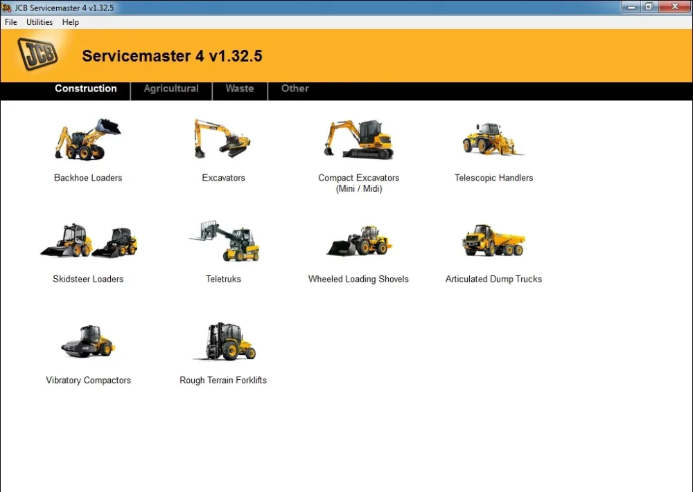 Комплект электронного сервисного инструмента JCB|electronic service tool|jcb toolskit kits |