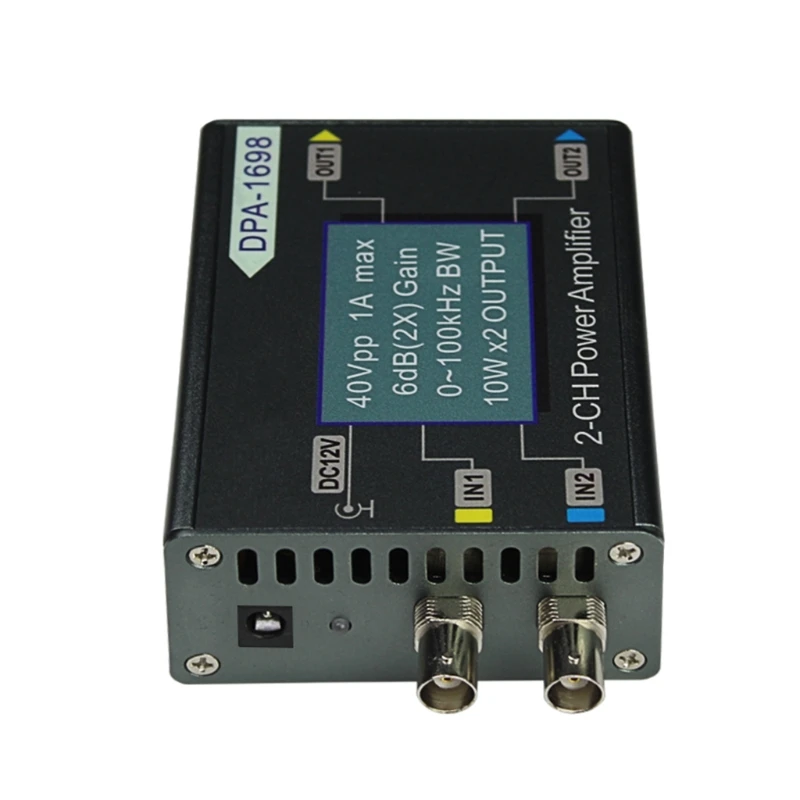 Двухканальный DDS Функция сигнала мощность генератора переменного тока Генератор