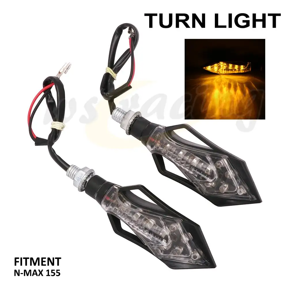 Универсальная мотоциклетная лампа указателя поворота для KTM Kawasaki Honda Yamaha Suzuki