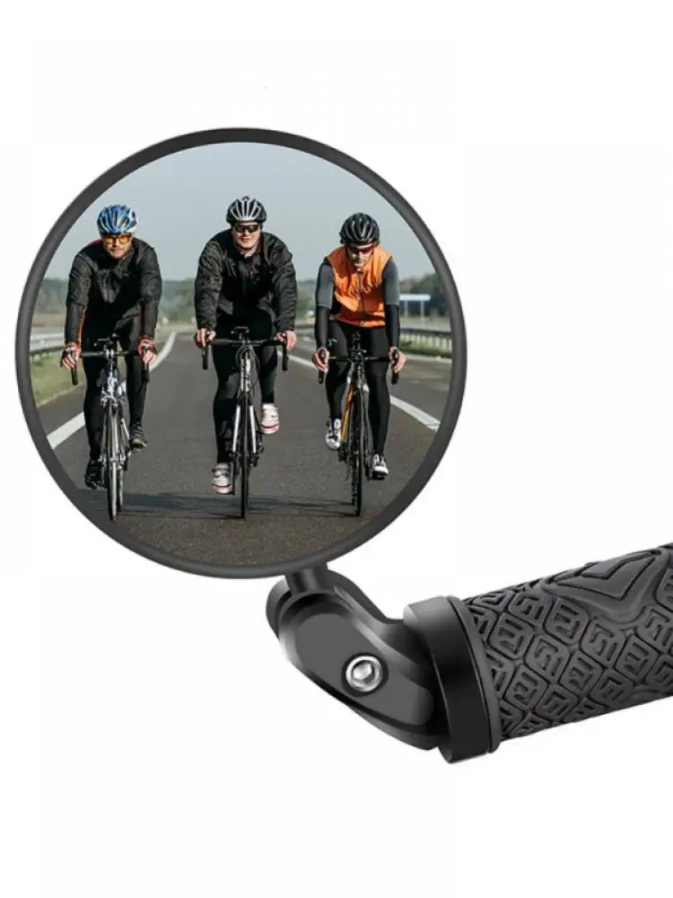 

1Pcs Bicycle Rearview Mirror Widen Increase Mirror Surface View Larger Double Ring Screws Shock Proof Bike Tools