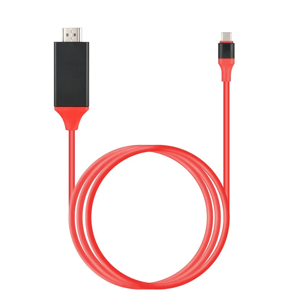 1 8 м Type C к HDMI совместимый USB 3 кабелю штырь для Samsung кабель адаптер типа AV TV