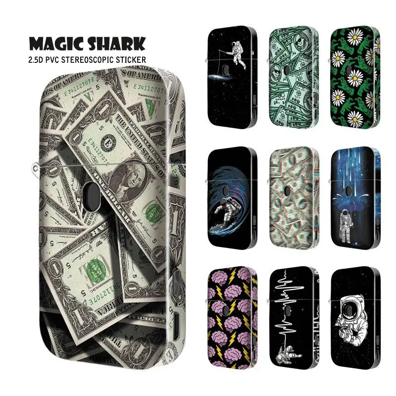 Водонепроницаемый чехол из ПВХ с изображением астронавта доллара цветов мозга