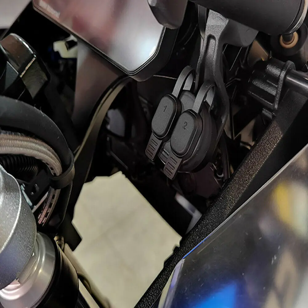 

Motorcycle 5V Dual USB Port Charger Power Adapter For BMW F850GS F800 R1200GS F900R R1200GS R1250GS K1600GT K1600GTL