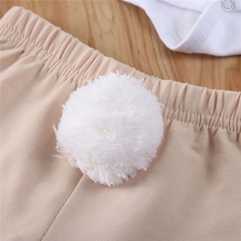 Пасхальный наряд для новорожденных мальчиков 0-24 мес. комбинезон с длинным