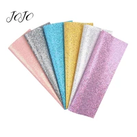 jojo bows 2230cm chunky glitter sequin fabric shiny solid grid sheets diy hair bow material home textile patch sewing accessory
