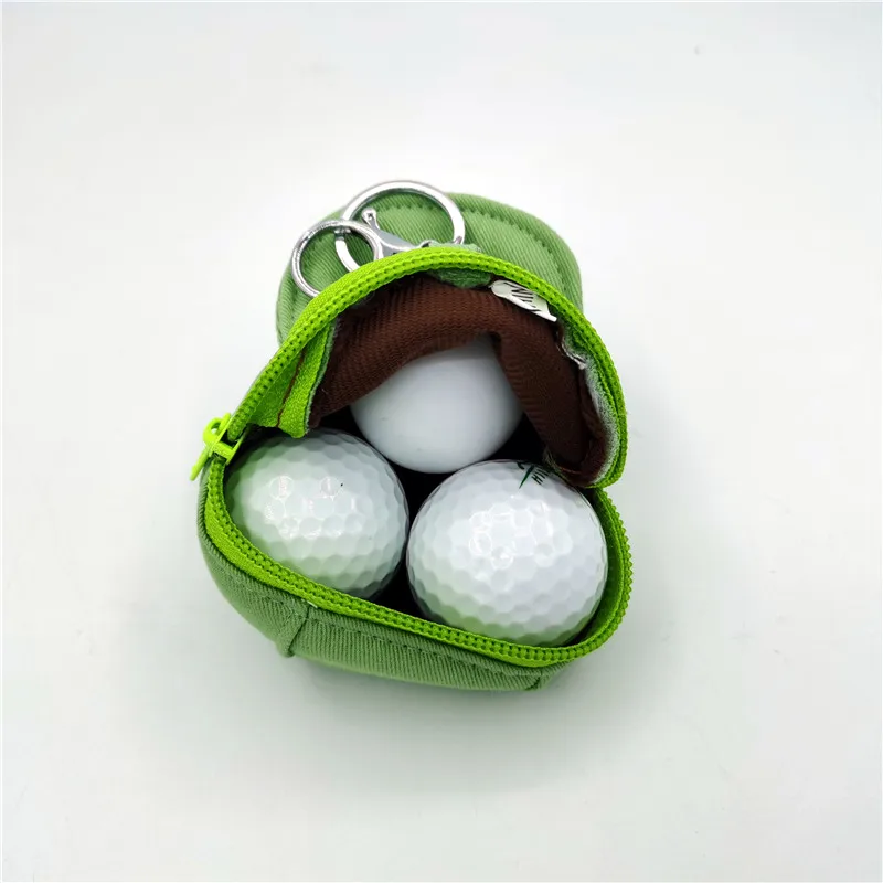 Маленькая сумка для мяча гольфа на молнии мини Кепка сумки милые маленькие