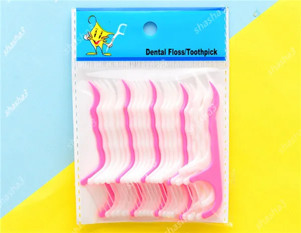 20 шт./лот зубная нить для гигиены полости рта зубные палочки воды зубы выбор зуба