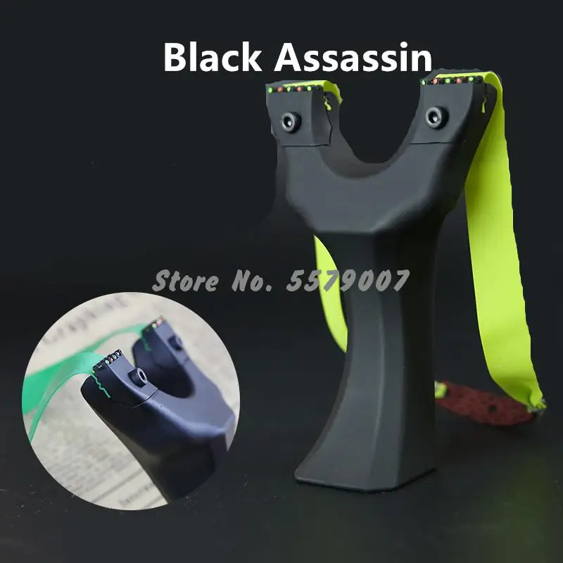 

Пружинная Рогатка быстрого давления из закаленной смолы с 3 резиновыми лентами подходит для нового начинающего активного отдыха