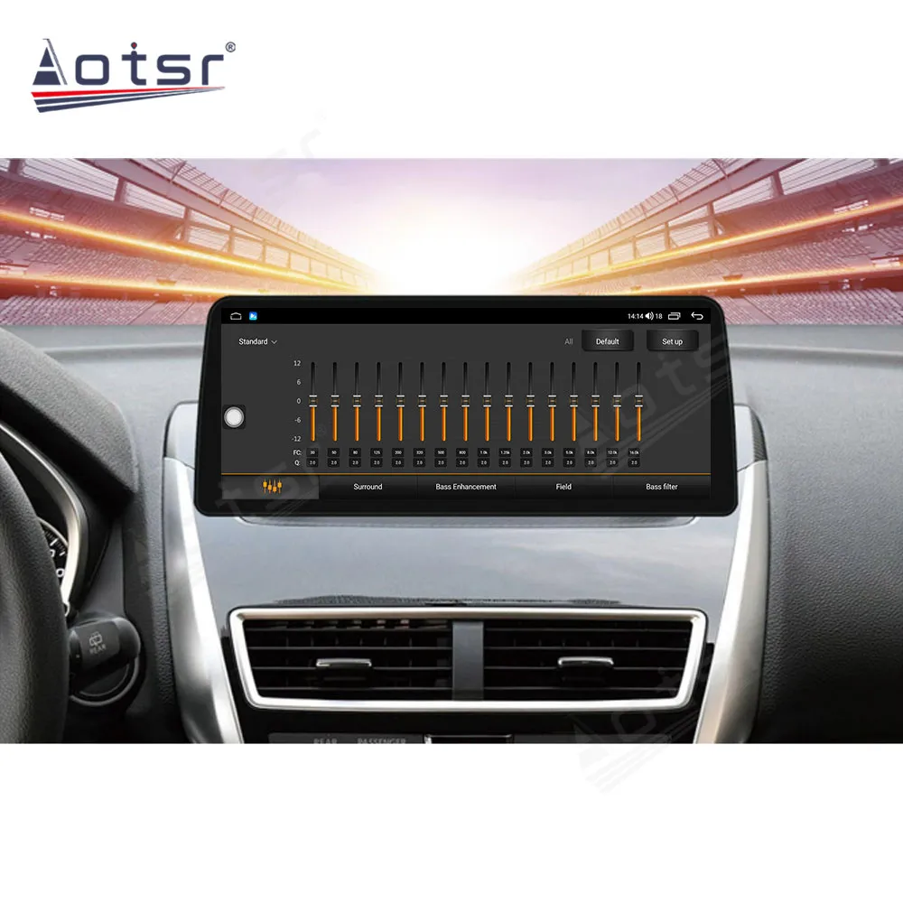 Автомобильный мультимедийный плеер 12 3 дюйма 128 ГГц Android GPS-навигация радио