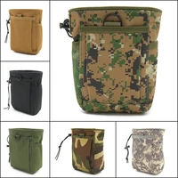 molle pocket waist pack bag hunting drawstring military tactical camo belt pouch bag camping hunting accessories