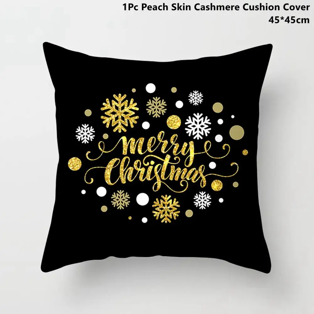 Xmas Pillowcase 3 Taoup деревянные рождественские подвесные Подвески в виде лося, подвесные Подвески, Рождественский Декор для дома, Рождественский олень, Navidad Noel - Цвет: Xmas Pillowcase 3