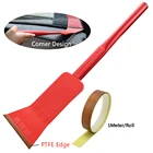 EHDIS длинная ручка, бульдозер, скребок из углеродного волокна, виниловая пленка, инструмент для автомобиля, Тонировка окон, очиститель воды, скребок, тфэ ткань