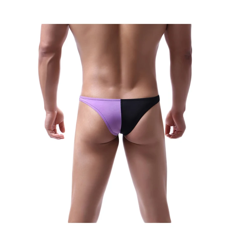 3PCS Sexy Men Underwear Breathable Patchwork Nylon Briefs Male Underpants Cuecas Calzoncillos Brief Bulge Pouch Bikini Jockstrap