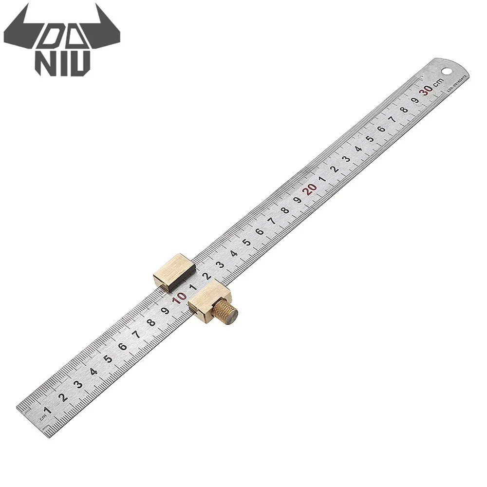 DANIU измерительная линейка для столярных изделий метрическая и дюймовая