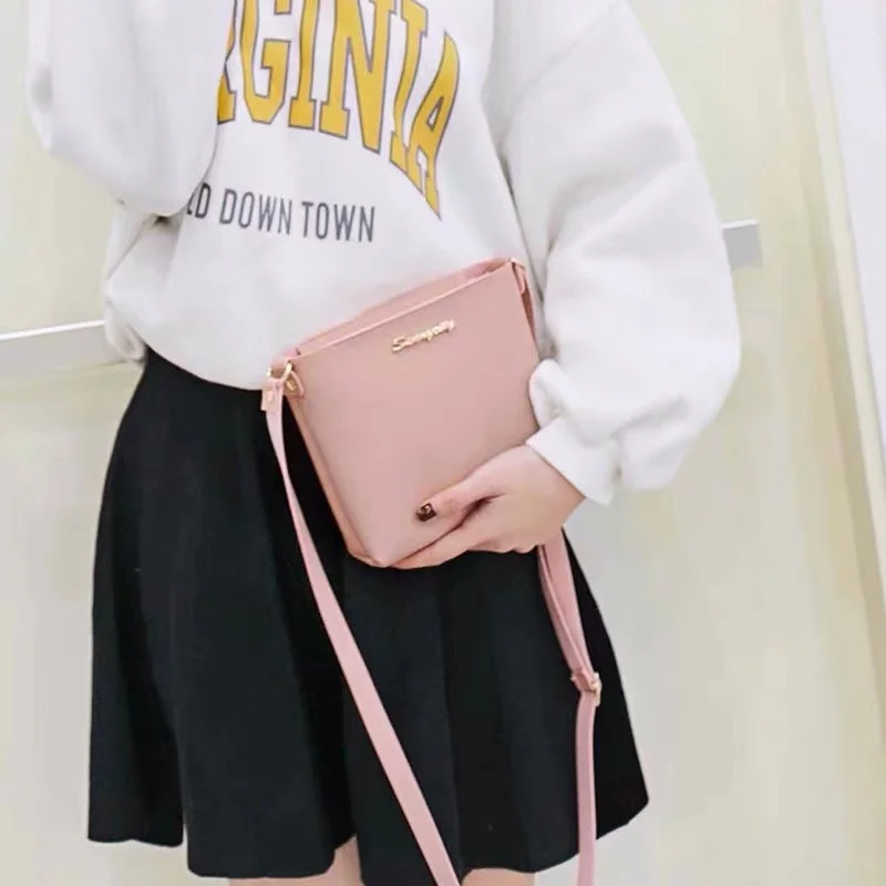 Модная повседневная сумка через плечо для телефона маленькие женские