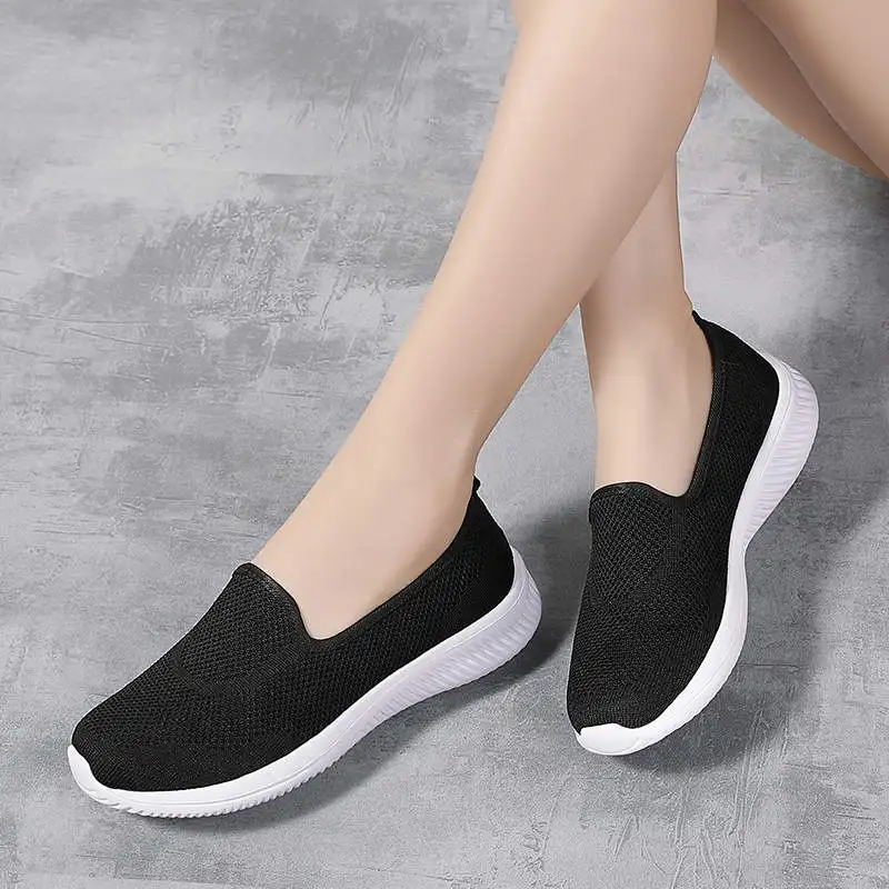 

Женские зимние спортивные туфли Snicker беговые кроссовки Женская прочная детская спортивная обувь одиночные черные кроссовки женские теннис...