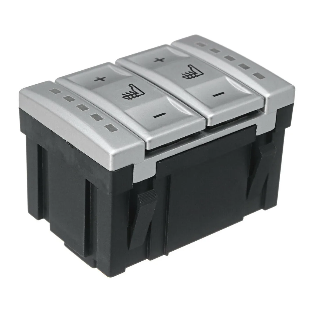 Mayitr 1 шт. автомобильный переключатель с подогревом сиденья серебристо-черный