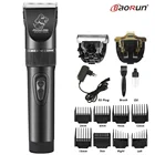 Профессиональный перезаряжаемый триммер BaoRun P7 для кошек и собак, бритвенный набор, устройство для стрижки волос, Насадки 3-15 мм